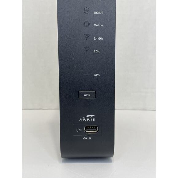 Arris DG2460 Cable Modem Router WiFi Gateway DOCSIS w/ Power Cable - Picture 6 of 7